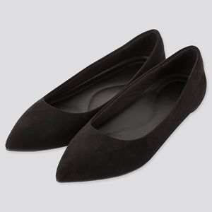 Uniqlo Comfort Feel Pointed Flats Black